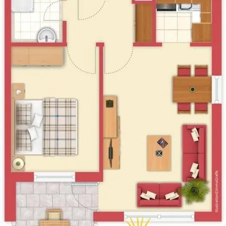Apartment Wiking 78 *